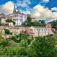 Buy canvas prints of Palácio Nacional de Sintra by Wight Landscapes