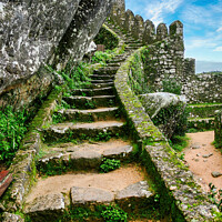 Buy canvas prints of The Stairway to :- by Wight Landscapes