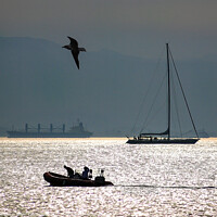 Buy canvas prints of Big Medium and Small In The Bay by Wight Landscapes