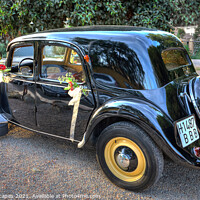 Buy canvas prints of Citroen Traction Avant by Wight Landscapes
