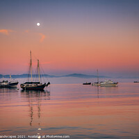 Buy canvas prints of Dawn In The Bay by Wight Landscapes
