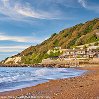 Buy canvas prints of Ventnor Beach Isle Of Wight by Wight Landscapes