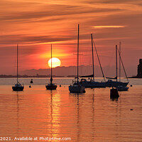 Buy canvas prints of Cowes Sunrise Isle Of Wight by Wight Landscapes