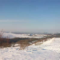 Buy canvas prints of snow views by jonny england