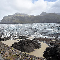 Buy canvas prints of Glacier landscape  by Jutta Klassen