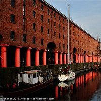 Buy canvas prints of Albert Dock Liverpool by Sandra Buchanan