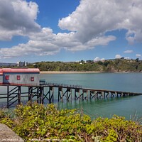 Buy canvas prints of Old Lifeboat Station in Tenby by HELEN PARKER