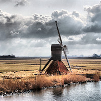 Buy canvas prints of Little Windmill by HELEN PARKER