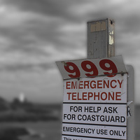 Buy canvas prints of  Dial 999 for Emergency by HELEN PARKER