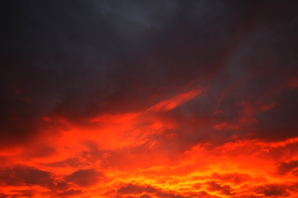 Swansea Amazing Sunset Picture Board by HELEN PARKER