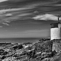 Buy canvas prints of Porthcawl Old Pilot's Lookout Tower by HELEN PARKER