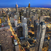 Buy canvas prints of City of Chicago by Duane Walker
