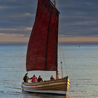 Buy canvas prints of An Afternoon's Sail by David Hollingworth