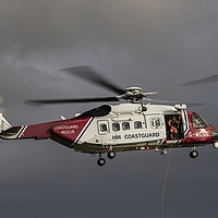 Buy canvas prints of Search & Rescue\Sikorsky S92A  by David Hollingworth