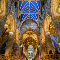 Buy canvas prints of St Giles cathedral by Don Alexander Lumsden