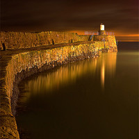 Buy canvas prints of Pittenweem Pier by Don Alexander Lumsden