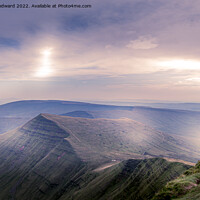 Buy canvas prints of Brecon Beacons Cribyn by Joel Woodward