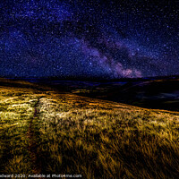 Buy canvas prints of Milky Way Brecon Beacons by Joel Woodward