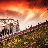 Buy canvas prints of Olympic Stadium by Nigel Gooding