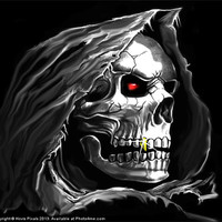 Buy canvas prints of Grim Reaper by Dave Burden