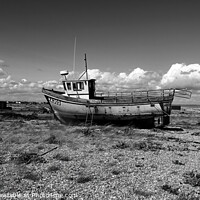 Buy canvas prints of Beached ( Dungeness ) by Dave Burden