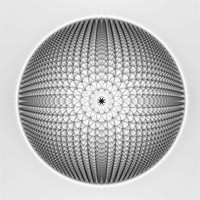 Buy canvas prints of Monochrome Sphere by Colin Forrest