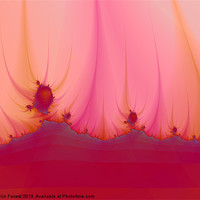 Buy canvas prints of Alien Landscape in Red by Colin Forrest