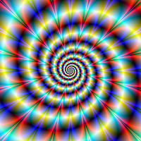Buy canvas prints of Psychedelic Twist by Colin Forrest