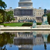 Buy canvas prints of Capitol Building by David Davies