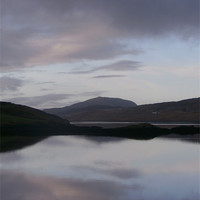 Buy canvas prints of Habost Loch, Isle of Lewis by Annabel Montgomery