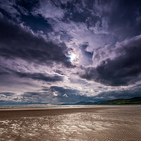 Buy canvas prints of Inch Beach Ireland by Dave Hudspeth Landscape Photography