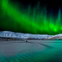Buy canvas prints of The Northern Lights of Norway by Dave Hudspeth Landscape Photography
