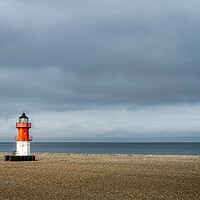 Buy canvas prints of The Winkie Lighthouse, IoM by Dave Hudspeth Landscape Photography