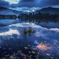 Buy canvas prints of Blue Morning by Dave Hudspeth Landscape Photography
