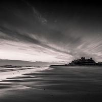 Buy canvas prints of Black and White Dawn by Dave Hudspeth Landscape Photography