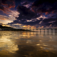 Buy canvas prints of Saltburn Pier by Dave Hudspeth Landscape Photography