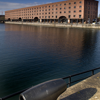 Buy canvas prints of  Albert Dock, Liverpool by Dave Hudspeth Landscape Photography