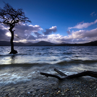 Buy canvas prints of  Loch Lomond, Scotland by Dave Hudspeth Landscape Photography