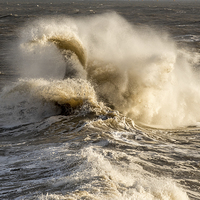 Buy canvas prints of Waves by Dave Hudspeth Landscape Photography