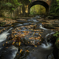 Buy canvas prints of Maybeck Bridge, North Yorkshire by Dave Hudspeth Landscape Photography