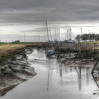 Buy canvas prints of Gibraltar Point moorings  by Jon Fixter
