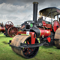 Buy canvas prints of Old Steam Roller by Jon Fixter