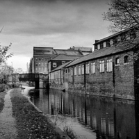 Buy canvas prints of Down by the old canal by Jon Fixter
