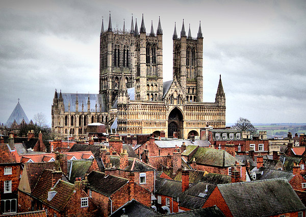 Lincoln Cathedral  Picture Board by Jon Fixter