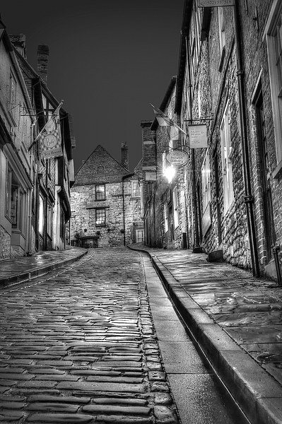  Steep Hill Lincoln  Picture Board by Jon Fixter