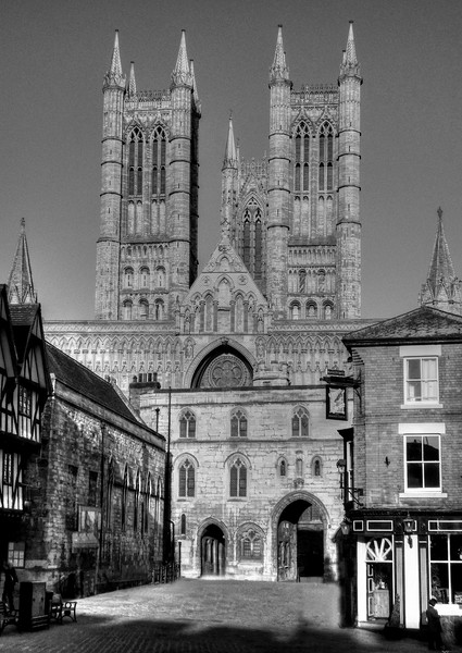 Lincoln Cathedral  Picture Board by Jon Fixter