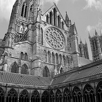 Buy canvas prints of Lincoln cathedral  by Jon Fixter