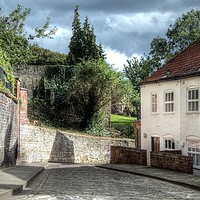Buy canvas prints of Danesgate Lincoln in colour by Jon Fixter