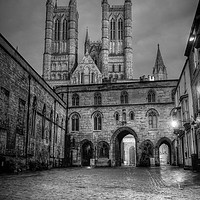Buy canvas prints of Lincoln Cathedral  by Jon Fixter