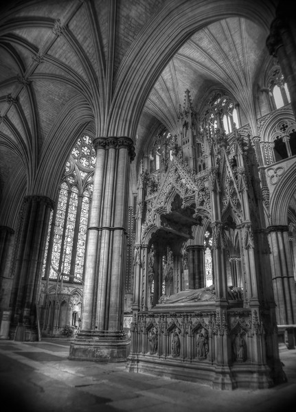 Lincoln Cathedral Internal Structure  Picture Board by Jon Fixter